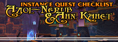 Instance Quest Checklist: The Nexus