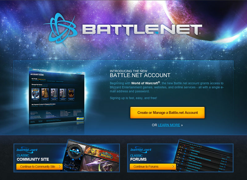 Unified Battle.Net Accounts